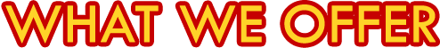 What We Offer